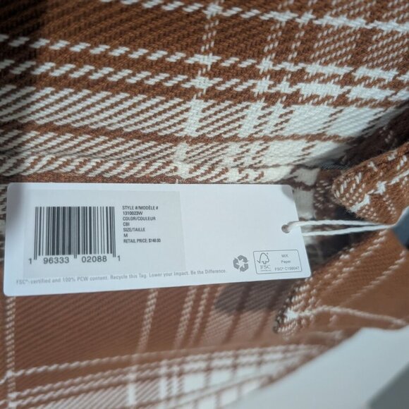 Outerknown | Blanket Shirt In Cedar Bigbury Plaid - Picture 9 of 14